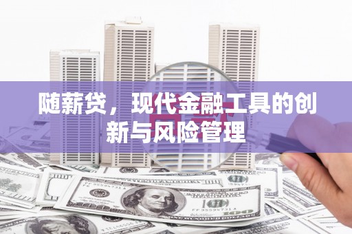 基隆随薪贷，现代金融工具的创新与风险管理