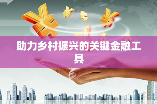 基隆助力乡村振兴的关键金融工具