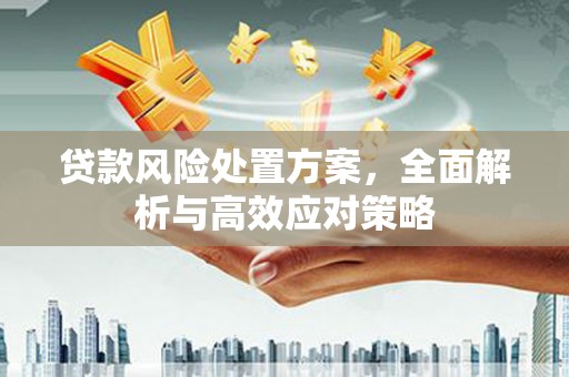 基隆贷款风险处置方案，全面解析与高效应对策略
