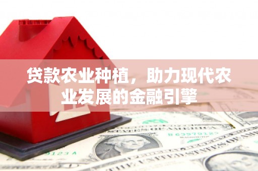 基隆贷款农业种植，助力现代农业发展的金融引擎