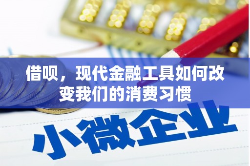 基隆借呗，现代金融工具如何改变我们的消费习惯