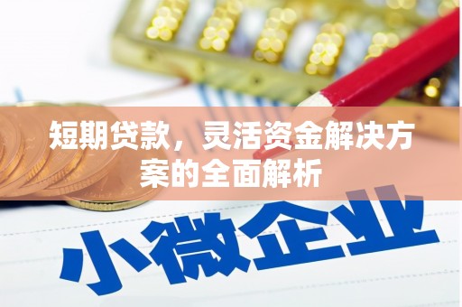 基隆短期贷款，灵活资金解决方案的全面解析