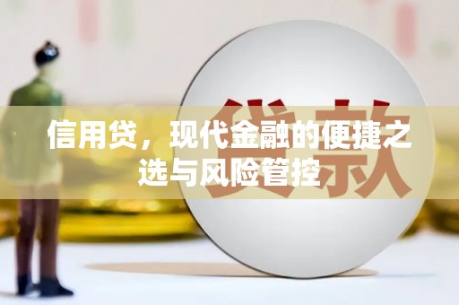 基隆信用贷，现代金融的便捷之选与风险管控