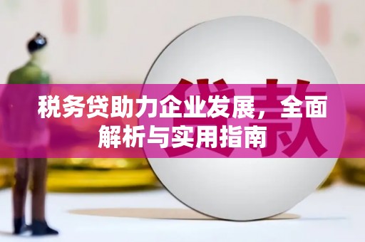 基隆税务贷助力企业发展，全面解析与实用指南