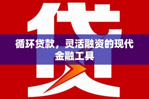 基隆循环贷款，灵活融资的现代金融工具