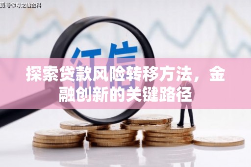 基隆探索贷款风险转移方法，金融创新的关键路径